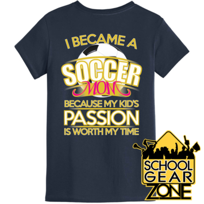 I Became A Soccer Mom Tee